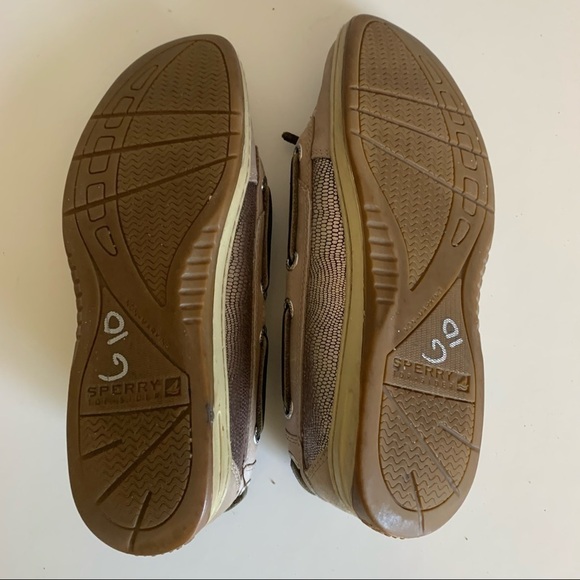 Sperry Angelfish Metallic Slip-On Boat Shoe - Picture 7 of 9